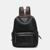 Mochila en materiales reciclados negros