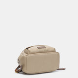 Mochila en materiales reciclados beige