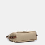 Bolso multifuncional en materiales reciclados beige