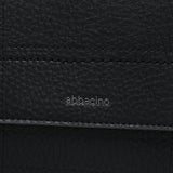 Borsa a tracolla in materiali riciclati neri
