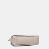 Borsa a tracolla in materiali riciclati beige