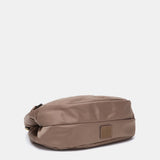 Bolso de hombro en materiales reciclados camel
