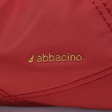 Bolso de hombro en materiales reciclados rojo