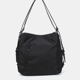 Bolso multifuncional en materiales reciclados negro