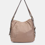 Bolso multifuncional en materiales reciclados camel