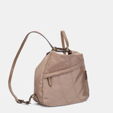 Bolso multifuncional en materiales reciclados camel