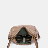 Bolso multifuncional en materiales reciclados camel