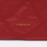 Multifunctional bag made of red recycled materials