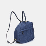 Bolso multifuncional en materiales reciclados azul