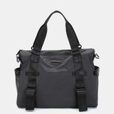 Bolso shopper en materiales reciclados gris