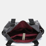Bolso shopper en materiales reciclados gris