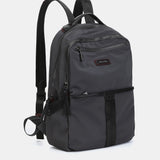 Mochila en materiales reciclados gris