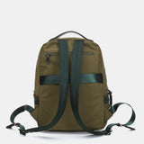 Mochila en materiales reciclados verde