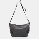 Bandolera en materiales reciclados gris