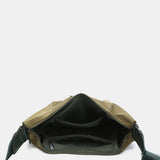 Bandolera en materiales reciclados verde