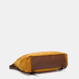 Bolso multifuncional en nylon reciclado ámbar