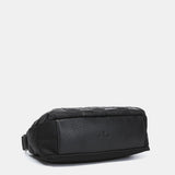 Bandolera en nylon reciclado negra