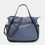 Bolso shopper en materiales reciclados gris