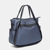 Bolso shopper en materiales reciclados gris