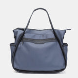 Bolso shopper en materiales reciclados gris