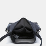 Bolso multifuncional en materiales reciclados gris