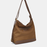 Bolso multifuncional en materiales reciclados camel