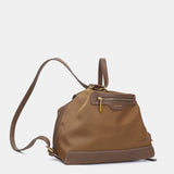 Bolso multifuncional en materiales reciclados camel