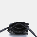 Bandolera en materiales reciclados gris