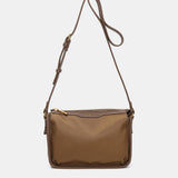 Bandolera en materiales reciclados camel