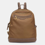 Mochila en materiales reciclados camel