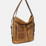 Boslo multifuncional en materiales reciclados cognac