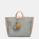 Bolso shopper azul