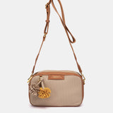 Bandolera pequeña camel