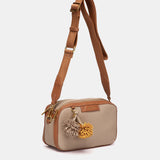 Bandolera pequeña camel