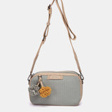 Bandolera pequeña azul