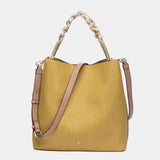 Bolso de hombro verde