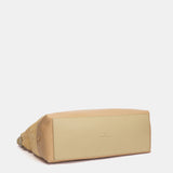 Bolso de hombro bicolor amarillo