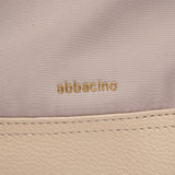 Bolso de hombro bicolor rosa