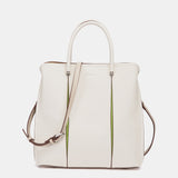 Bolso de mano beige