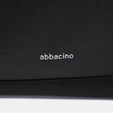 Black fabric shoulder bag