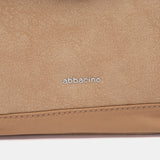 Camel fabric shoulder bag