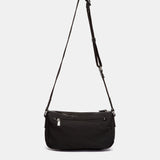 Bandolera en tejido negro