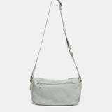 Bandolera en tejido azul