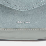 Bandolera en tejido azul