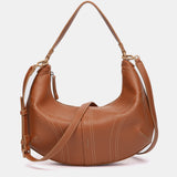 Kleine Umhängetasche in Cognac