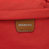 Bolso de hombro en tejido rojo