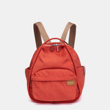 Mochila en tejido roja