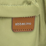 Mochila en tejido verde