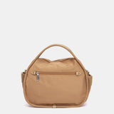 Bandolera en tejido camel