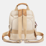 Beige backpack